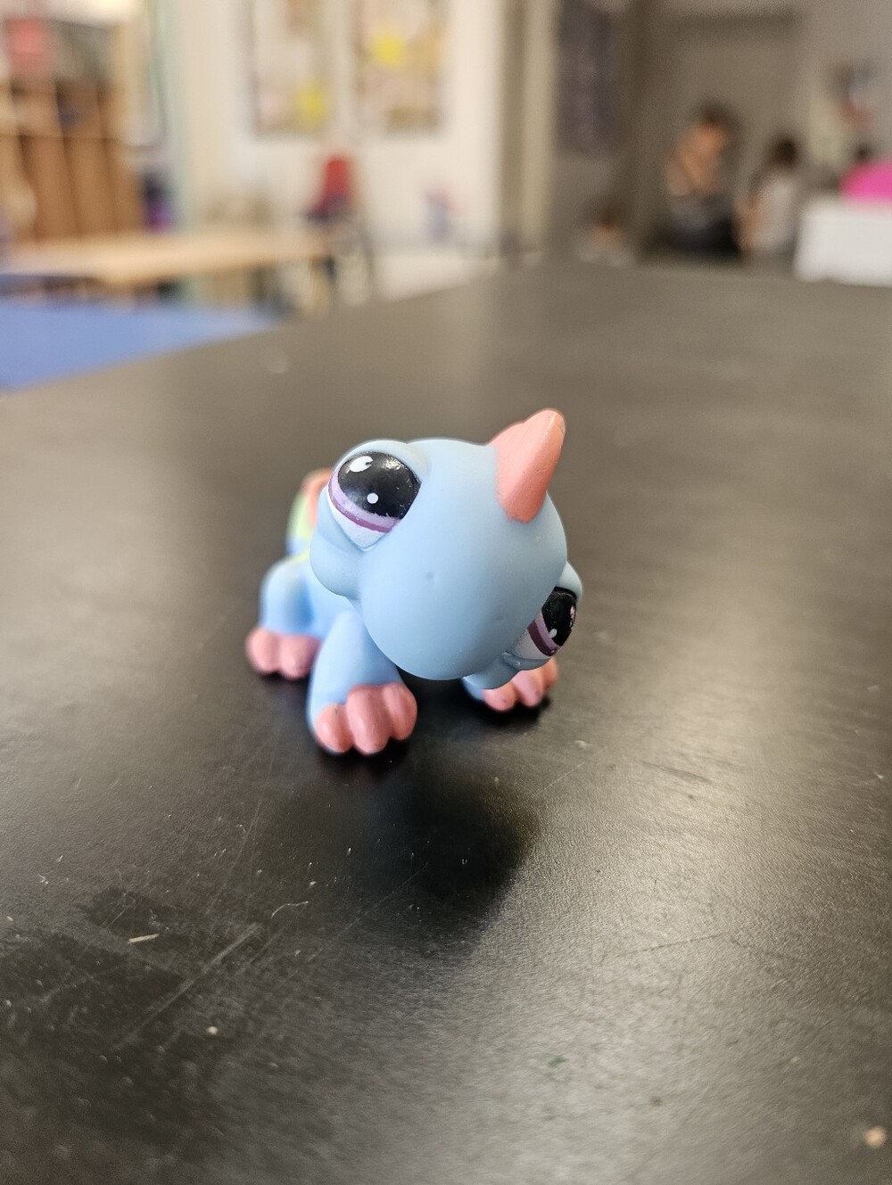 Rare Littlest Pet Shop LPS -  Blue Iguana Lizard #1829